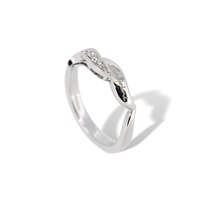 Ring Salvini Woman in White Gold Diamante 0.12 Ct DMBR0012H - DMBR0012H